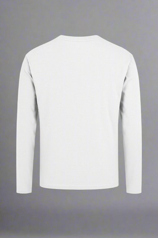 Everyday Essential – Full Sleeve White T-Shirt